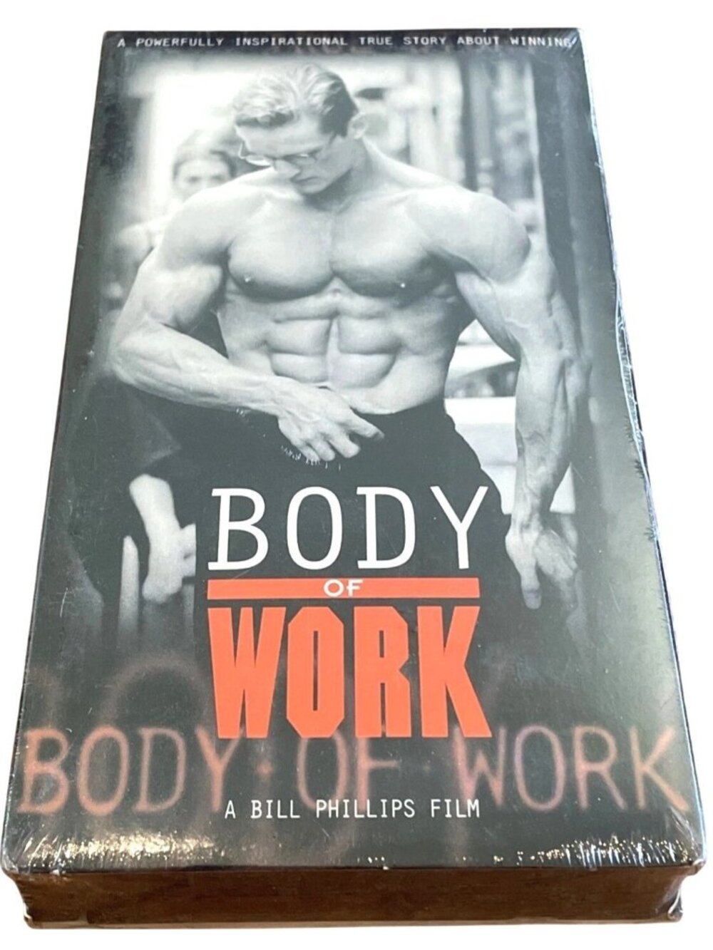 Vintage VHS Body Of Work Bill Phillips Documentary Bodybuilding Transformation